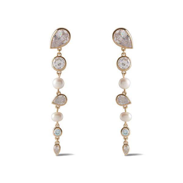 COMPLETEDWORKS - The Light Of The Past Earrings - (Yellow Gold)