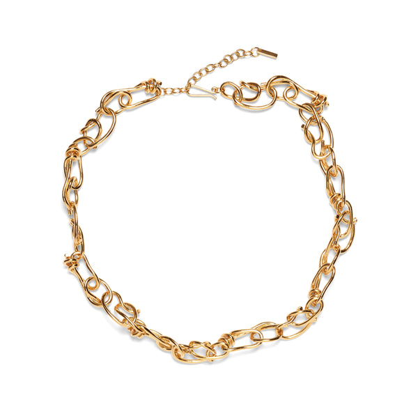 Completed Works - DSM Exclusive Knotted Chain - (Yellow Gold)