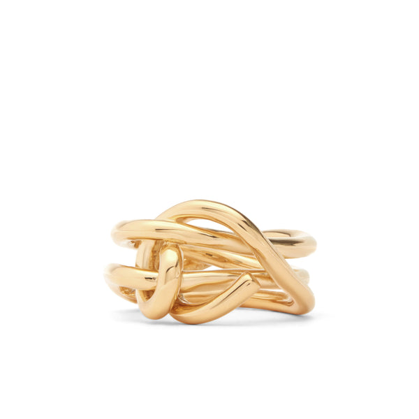 Completedworks_Completed Works - DSM Exclusive Knotted Ring - (Yellow Gold)_RINGS