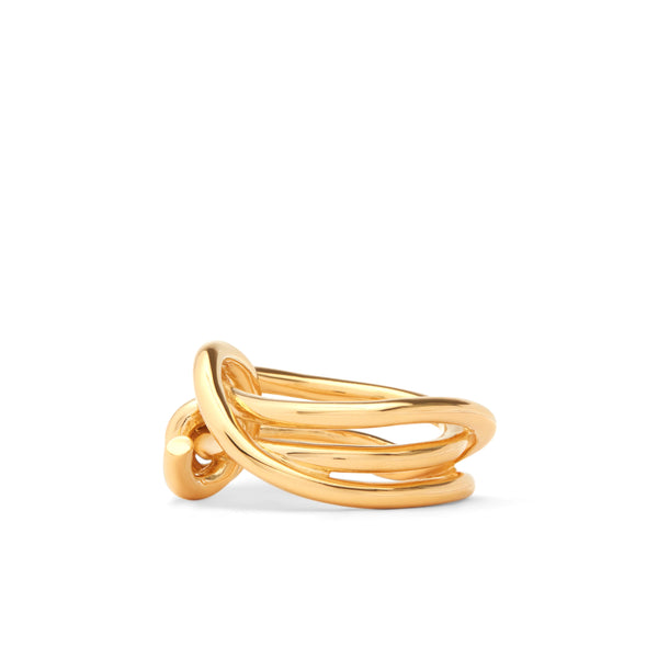 COMPLETED WORKS - DSM Exclusive Knotted Ring - (Yellow Gold)
