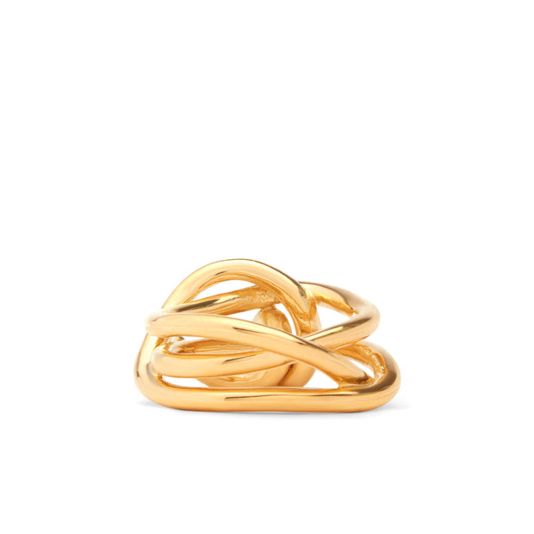 Completedworks_Completed Works - DSM Exclusive Knotted Ring - (Yellow Gold)_RINGS