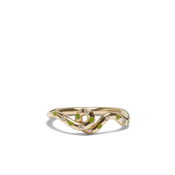 BEA BONGIASCA - Gold Wave Ring - (Pista)