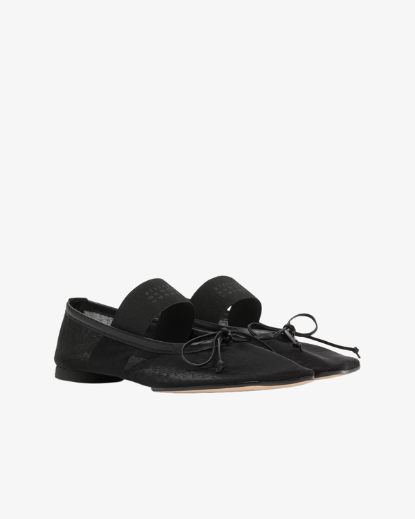 MM6 - Women's Ballet Shoe - (Black)