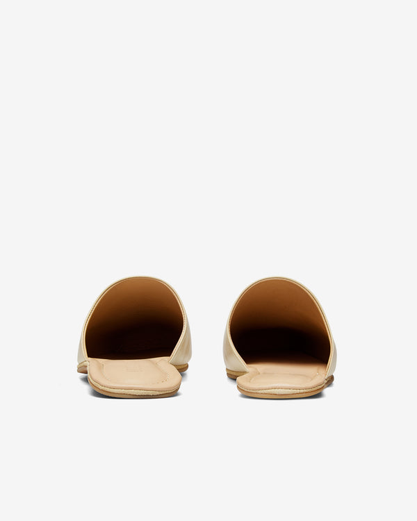 Our Legacy_Our Legacy Work Shop - Men's Armani Cigarr Slipper - (Beige)_SHOES