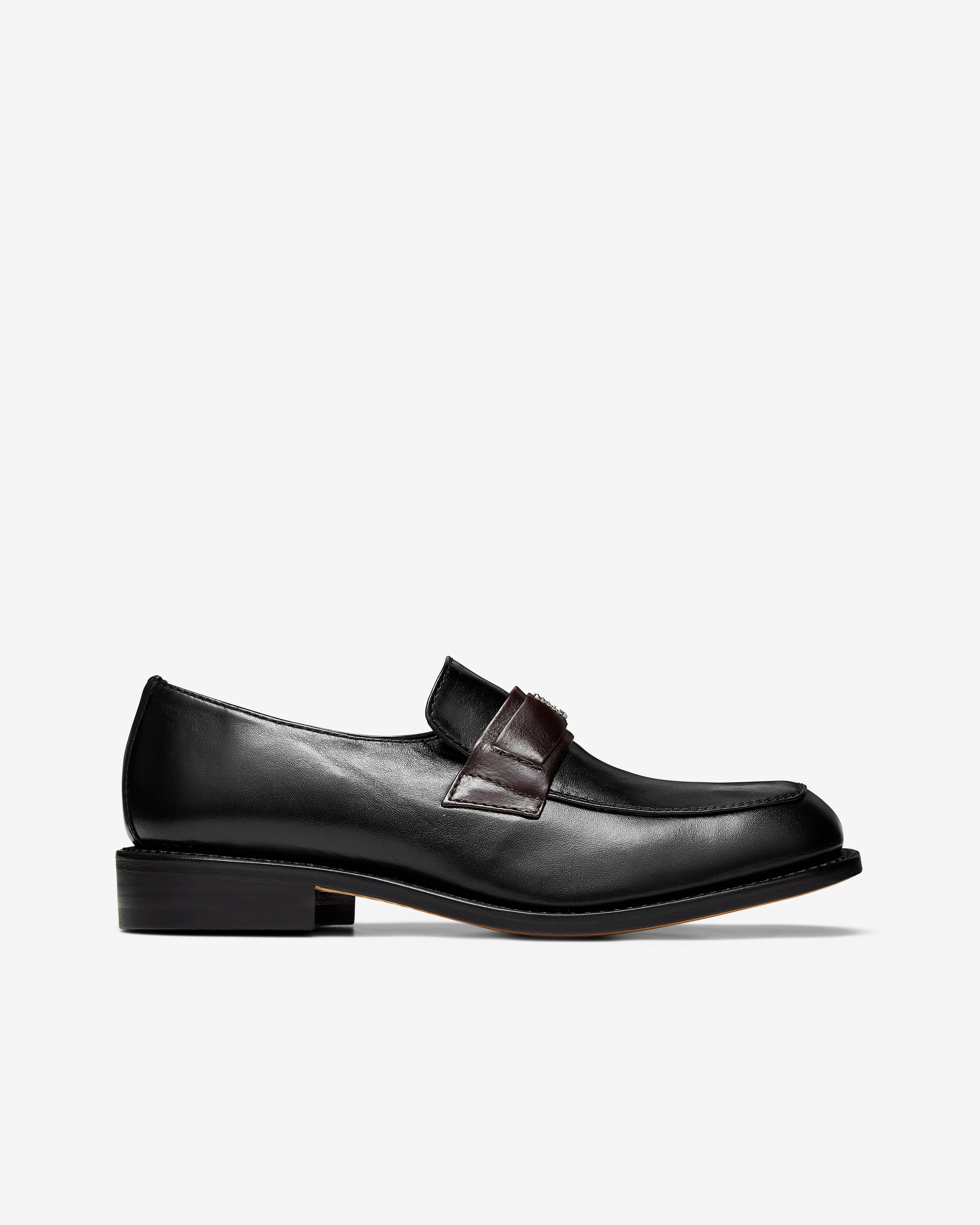 【ぽぽ】OurLegacy × ARMANI leather Loafer Our Legacy Work Shop: Men's Armani Sentiero Loafer (Black) | DSMS