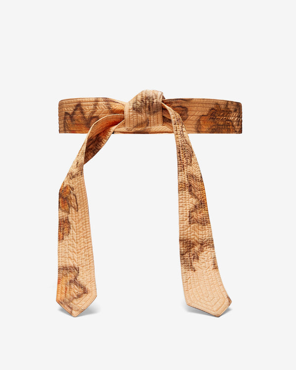 Our Legacy_Our Legacy Work Shop - Men's Armani Vestaglia Belt - (Floral)_BELTS