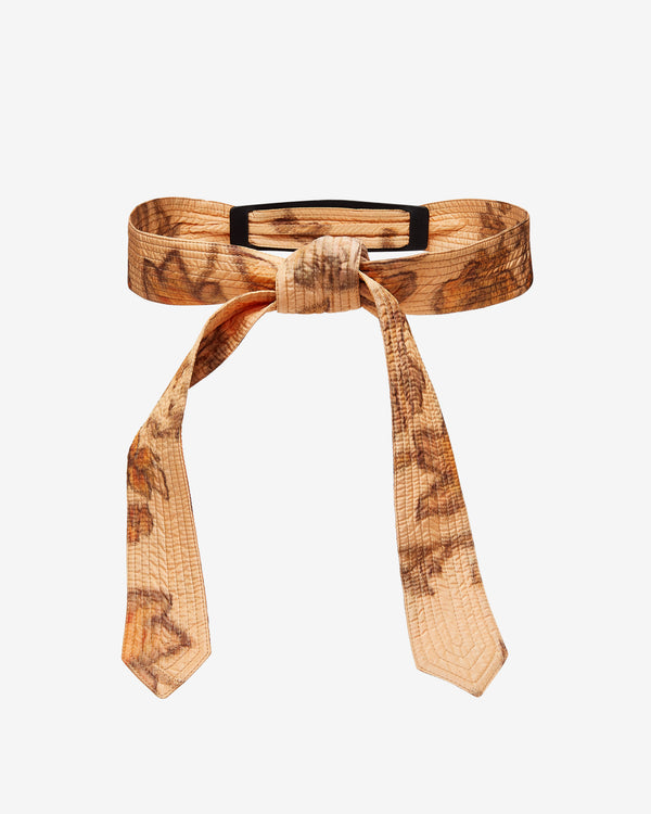 Our Legacy_Our Legacy Work Shop - Men's Armani Vestaglia Belt - (Floral)_BELTS