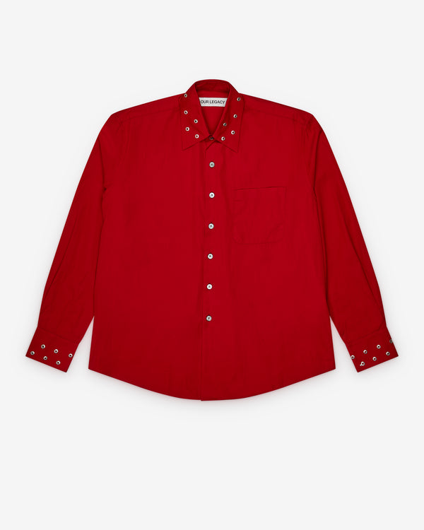 Our Legacy - Men's Above Shirt - (Red)