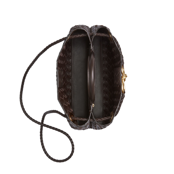 Bottega Veneta_BOTTEGA VENETA - Women's Small East/West Andiamo - (Black)_HANDBAGS