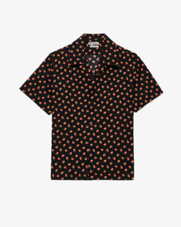 J.W. Anderson - Men's Short Sleeve Camp Collar Shirt - (Black)