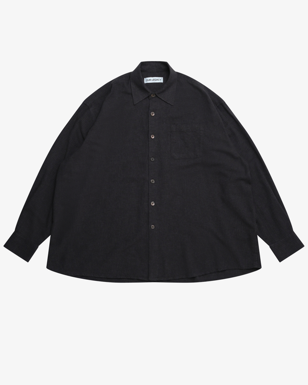 Our Legacy - Men's Borrowed Shirt - (Dark Brown)