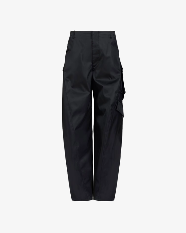 ALAÏA - Women's Cargo Pants Technical Taffeta - (Black)