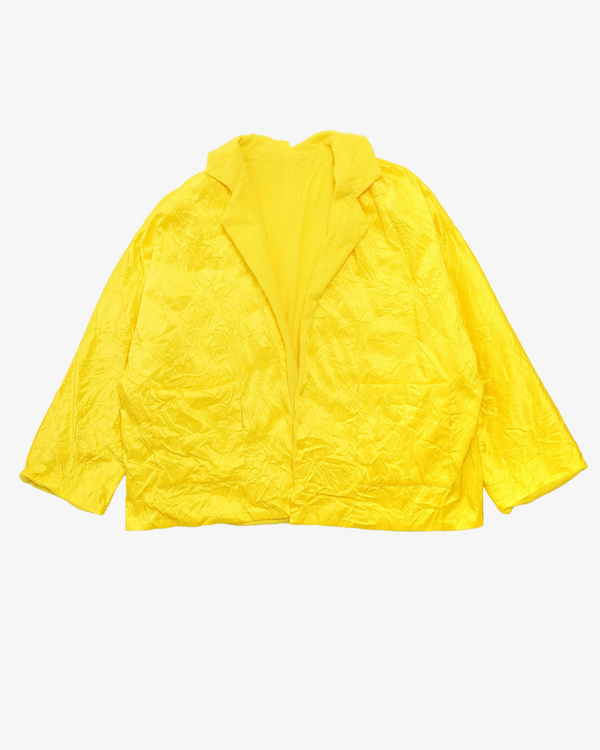 DANIELA GREGIS - Women's Giacca Jacket Peonia Double Briciole Lavata - (Yellow)