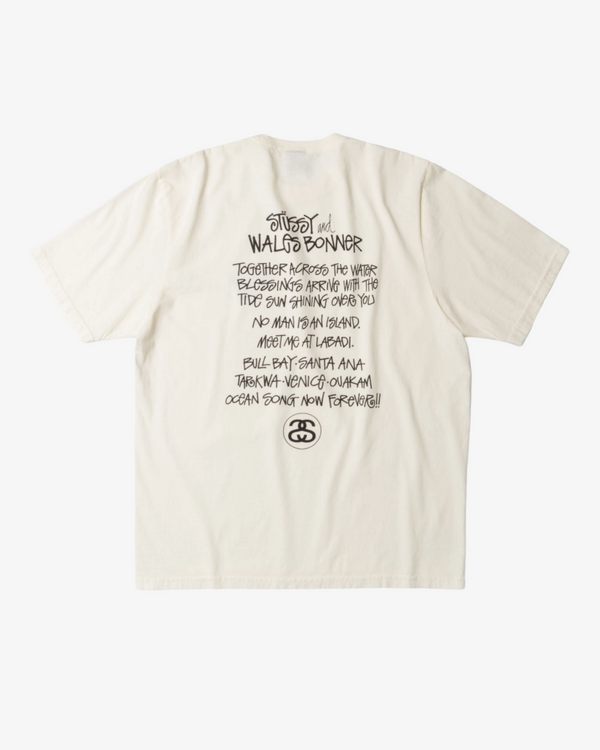 Stüssy - Men's Wales Bonner Ocean Song Tee - (Ivory)