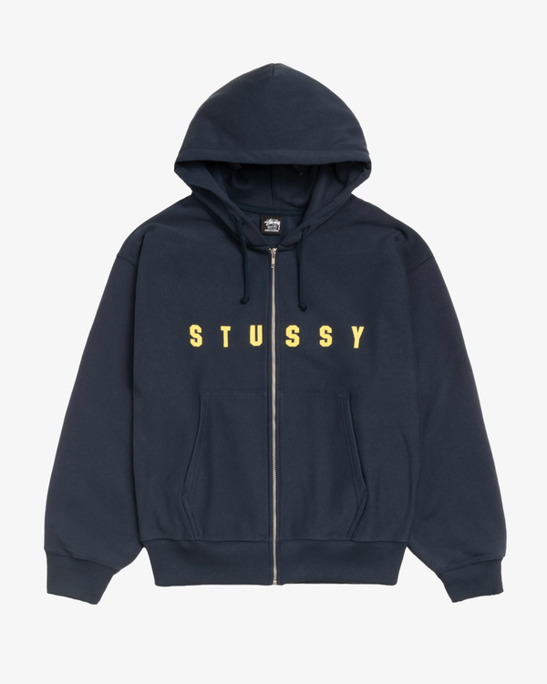 Stüssy - Men's Lens Zip Hood - (Navy)