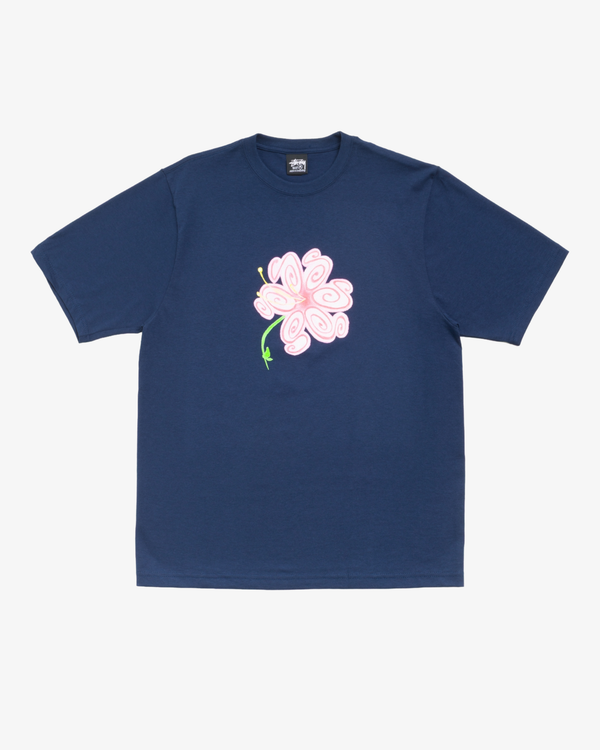 Stüssy -  Men's S Flower Tee - (Navy)