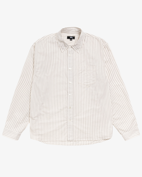 Stüssy - Men's Standard Ls Shirt - (Off-White)
