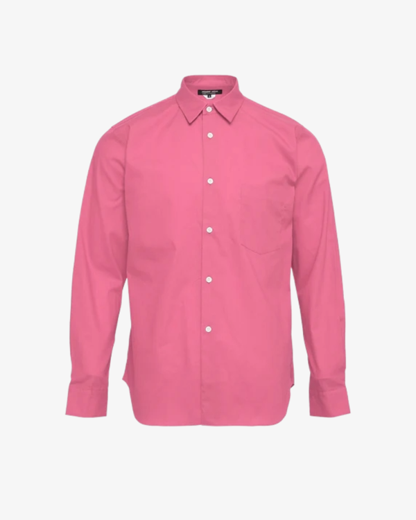 Comme des Garçons Homme - Men's Button Up Shirt - (Pink)