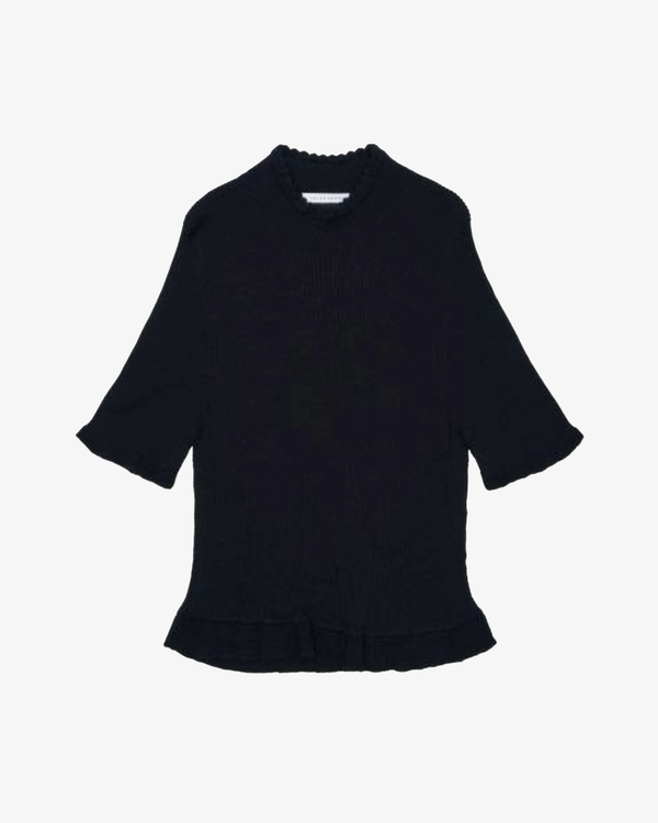 Cecilie Bahnsen - Women's Bentley Top Seamless Merino - (Black)