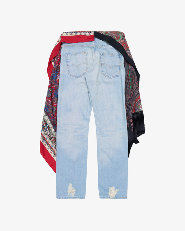 Junya Watanabe Man  - Men's Levi'S Denim Chintz Trousers - (Denim)