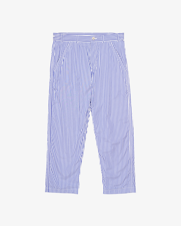 CDG Shirt - Men's Stripe Cotton Poplin - (Stripes)