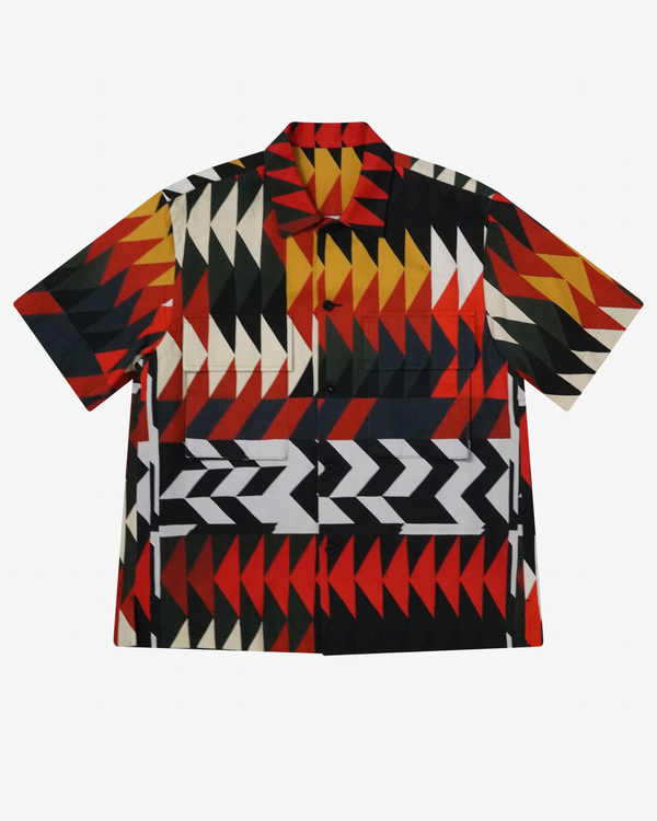SACAI - Men's Sacai X A.P.C. Quilts Shirt - (Orange)