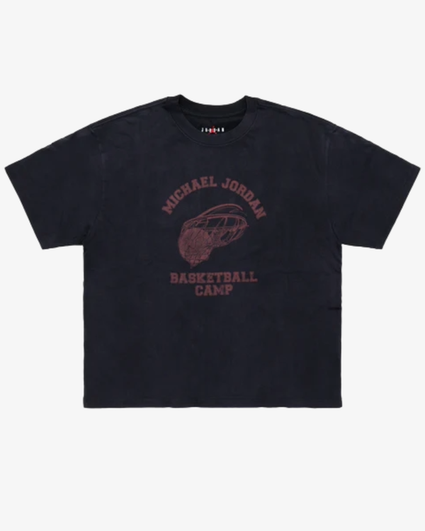 Nike - Men's Jordan Camp Short Sleeve Crop Tee - (Black)