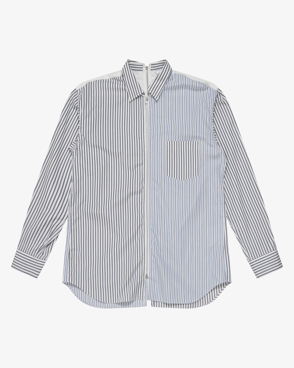 CDG Shirt - Men's Stripe Cotton Poplin - (Stripes)