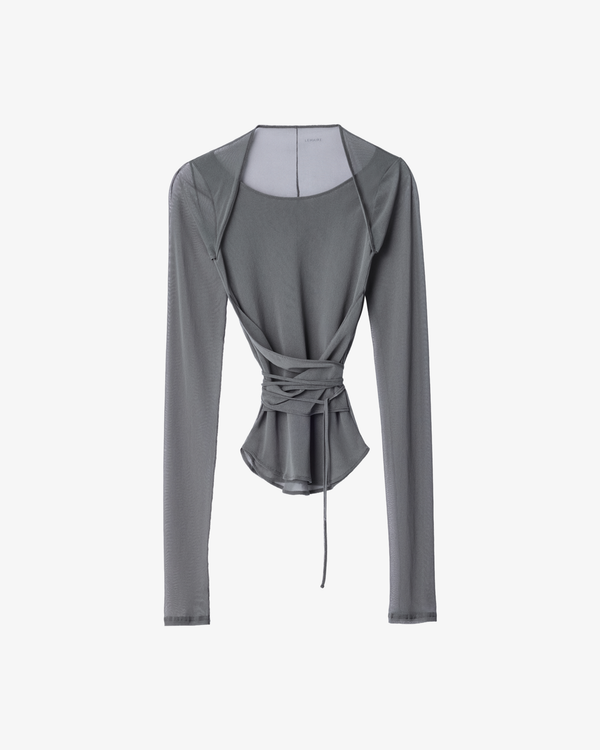Lemaire - Women's Ballerina Knotted Top - (Grey)