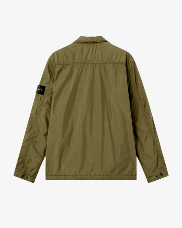 STONE ISLAND_Stone Island - Men's Shirts - (Dark Green)_SHIRTS