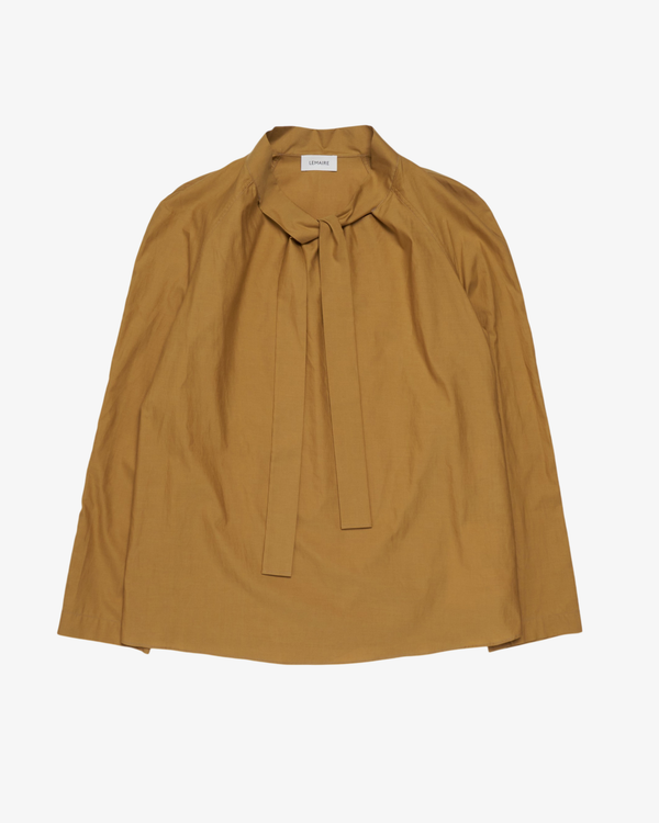 Lemaire - Women's Ascot Blouse - (Orange)