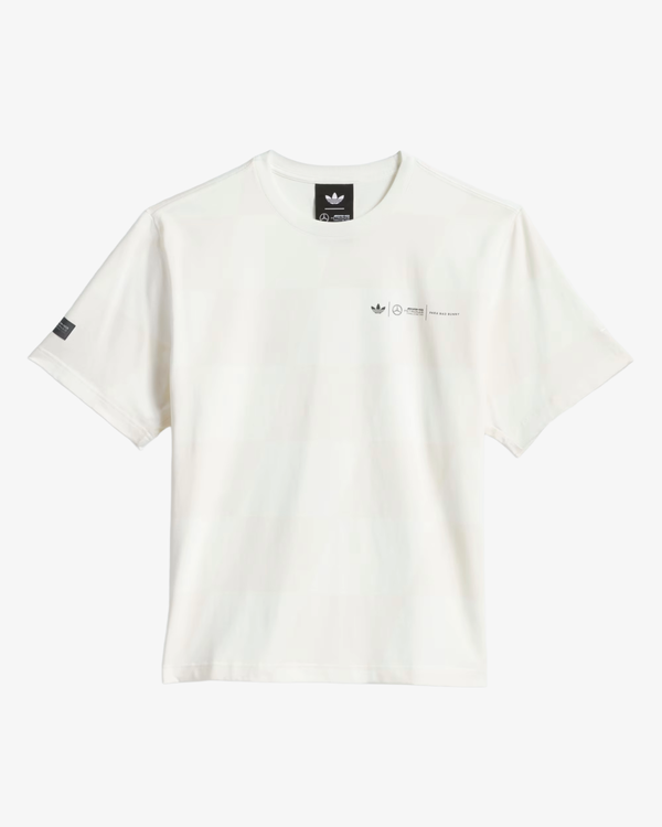 Adidas - Men's Bad Bunny x Mercedes AMG Petronas Formula One Team T-Shirt - (White)