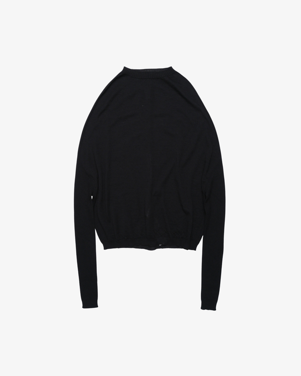 RICK OWENS - Women's Long Sleeve Crater - (Black)