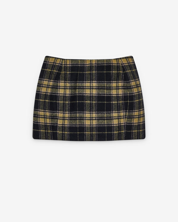 Duran Lantink - Women's Padded Tartan Mini Skirt - (Checks1331)