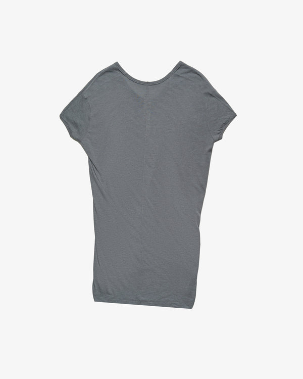 Rick Owens_Rick Owens - Women's Hiked Tee - (Light Grey06)_TEES
