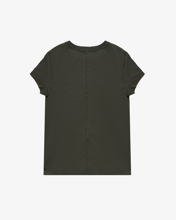 Rick Owens - Women's Cropped Level Tee - (Dark Green25)