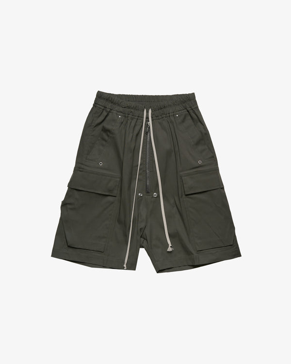 Rick Owens - Men's Cargobela Shorts  - (Dark Green25)