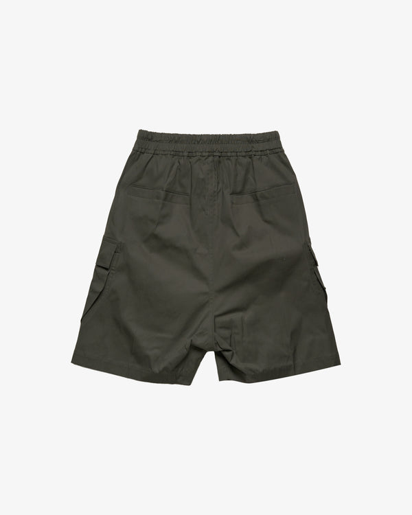 Rick Owens_Rick Owens - Men's Cargobela Shorts  - (Dark Green25)_SHORTS