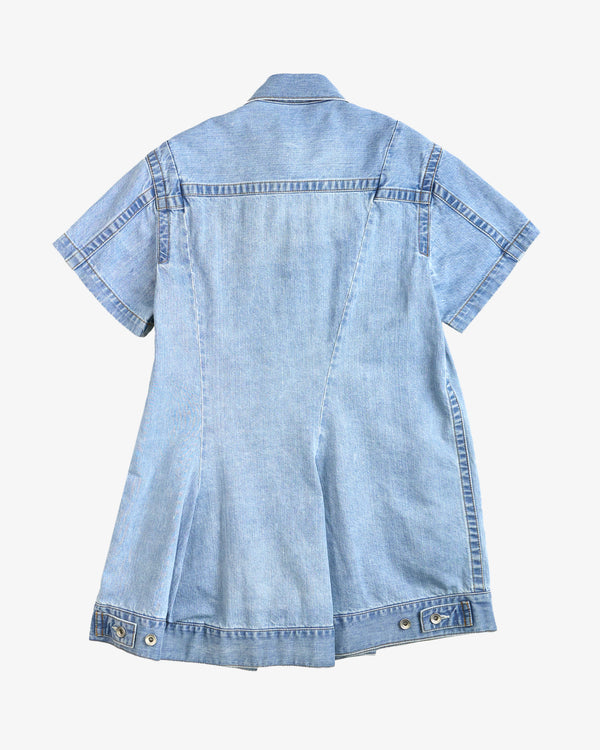 SACAI - Women's Denim Dress - (Light Blue451)