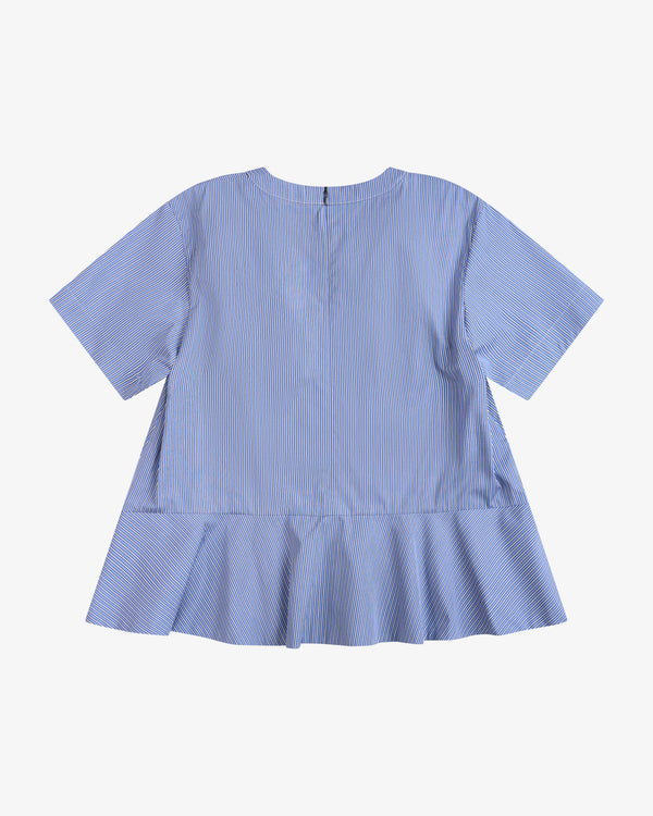 SACAI - Women's Poplin Pullover - (Stripes421)