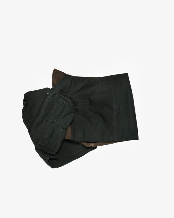 AUGUST BARRON_AUGUST BARRON - Women's Trench Coat Skirt - (Khaki)_COATS