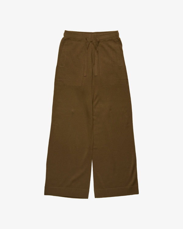 LE KASHA - Women's Suria Wide Pants With Cordon - (Brown956)