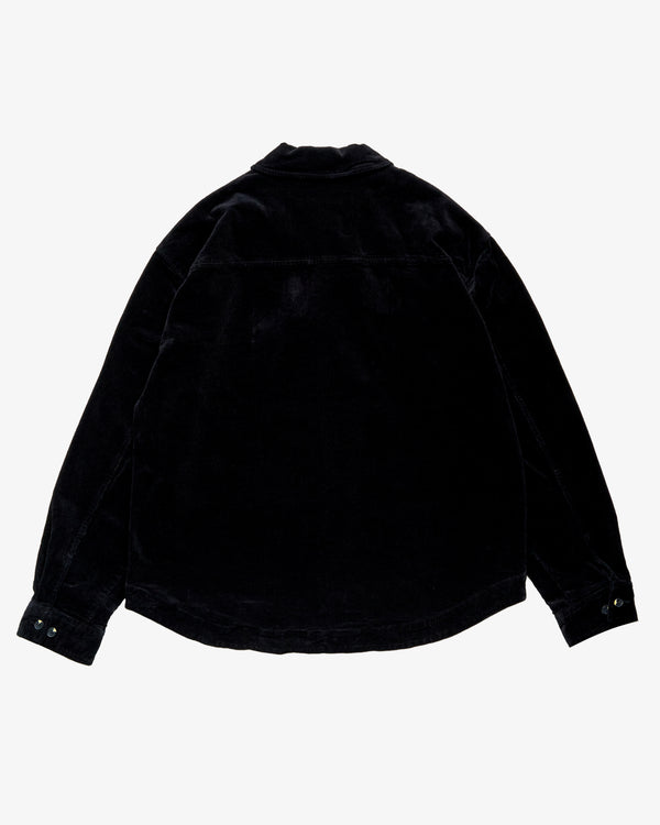 BEACH BRAINS_BEACH BRAINS - Men's Float Overshirt - (Black)_SHIRTS