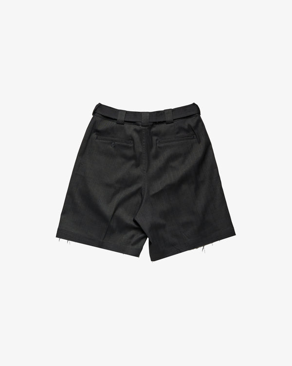 BEACH BRAINS_BEACH BRAINS - Men's Cut Short - (Black)_SHORTS