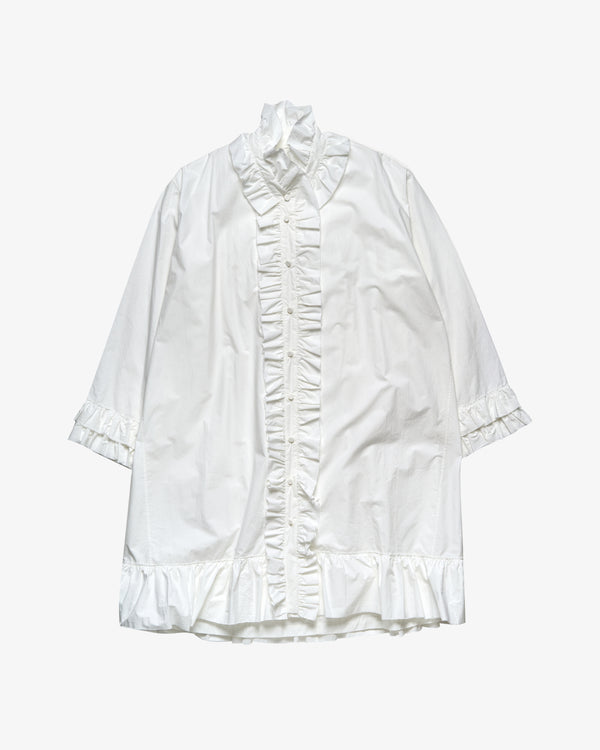 EGG - Women's Frill Long - (White)