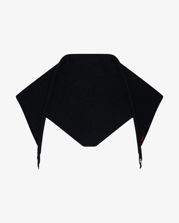 EXTREME CASHMERE - Men's Triangular Scarf - (Black)