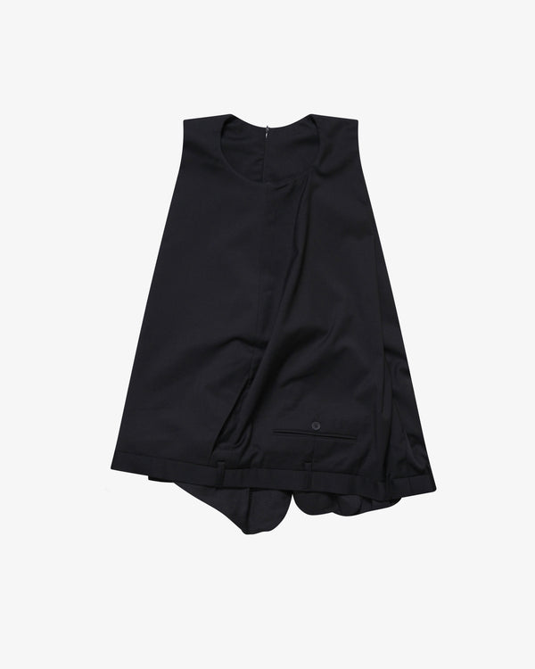 HODAKOVA - Women's Upside Down Trouser Cape - (Black)