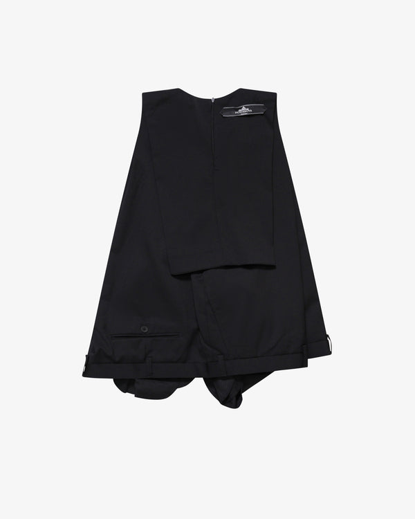 HODAKOVA_HODAKOVA - Women's Upside Down Trouser Cape - (Black)_CAPES