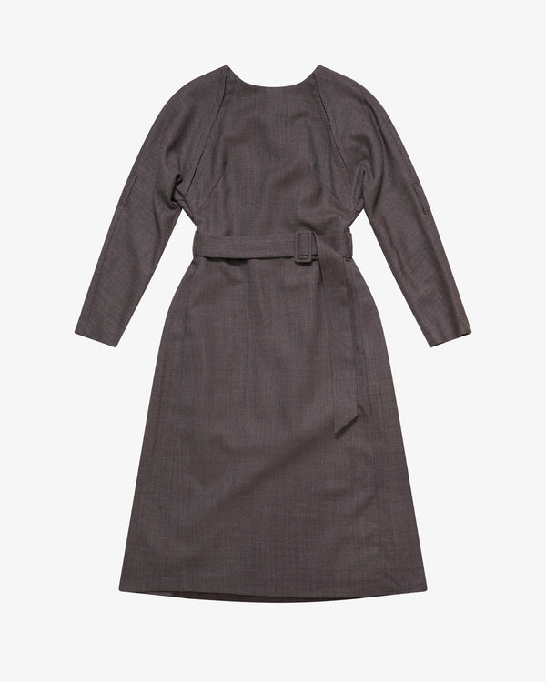 MM6 - Women's Midi Dress - (Brown001F)