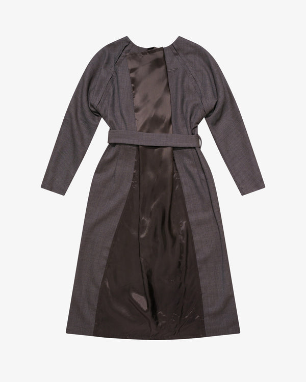 MM6_MM6 - Women's Midi Dress - (Brown001F)_DRESSES
